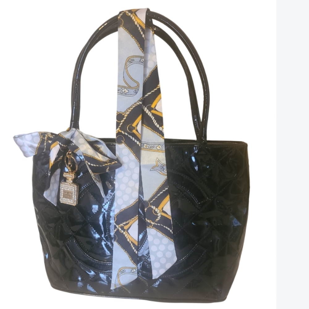 Handbag Charm with Twilly Scarf